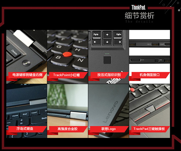 ThinkPad X1 Carbon細節圖