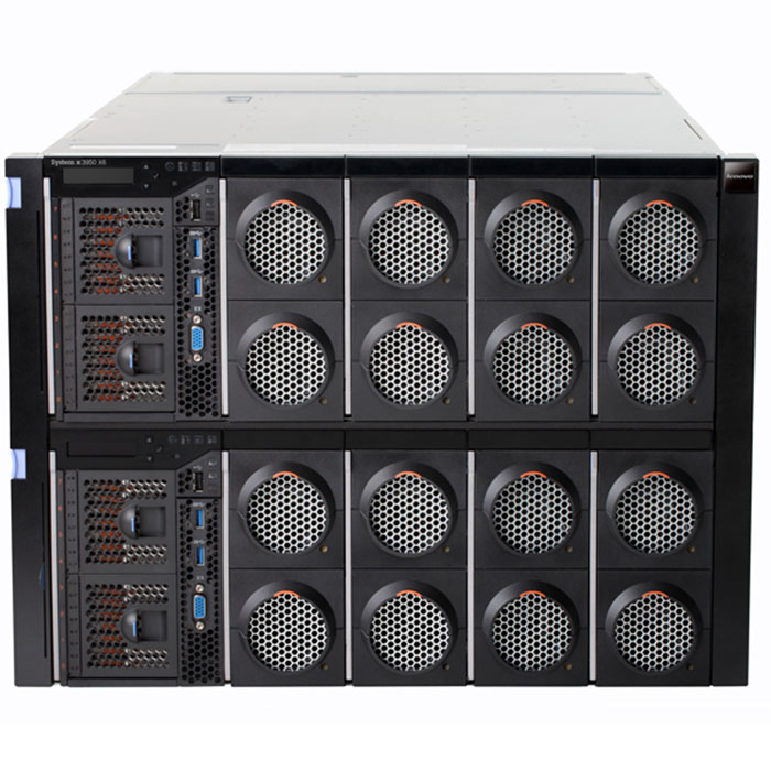 x3950 X6 SAP HANA機架式服務器正面
