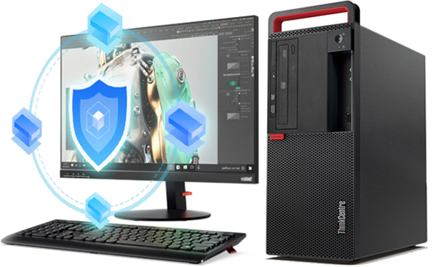 聯想ThinkCentre M910t網絡辦公臺式電腦