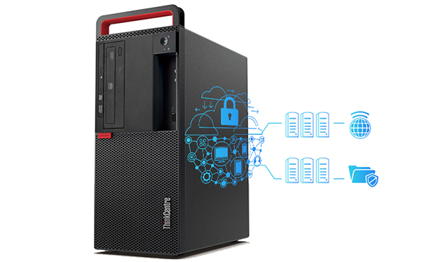 聯想ThinkCentre M910t網絡辦公臺式電腦