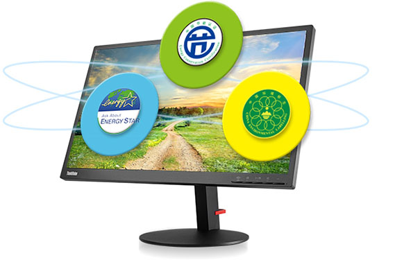 ThinkVision TE24-10 23.8吋顯示器綠色環保