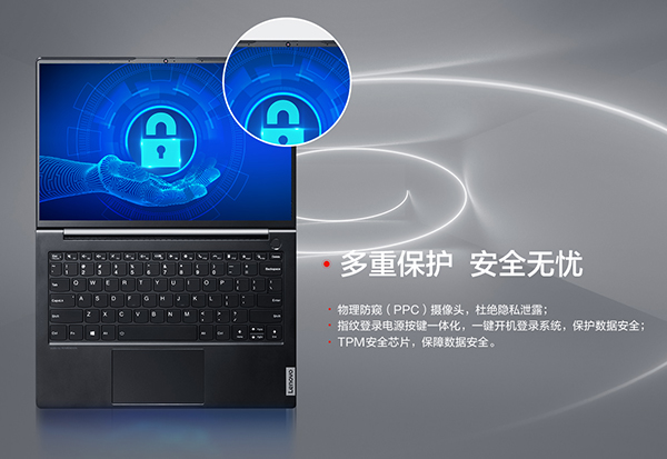 聯想筆記本ThinkBook K4安全保護