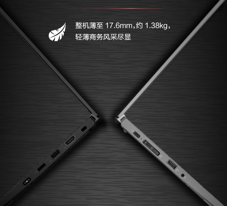 ThinkPad L13(Intel 11代)機身厚度、重量