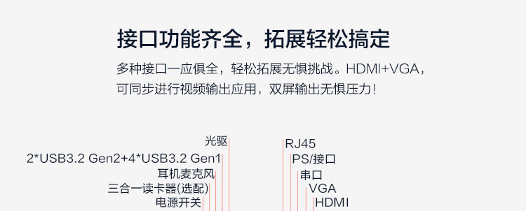 聯想啟天M433 臺式機
