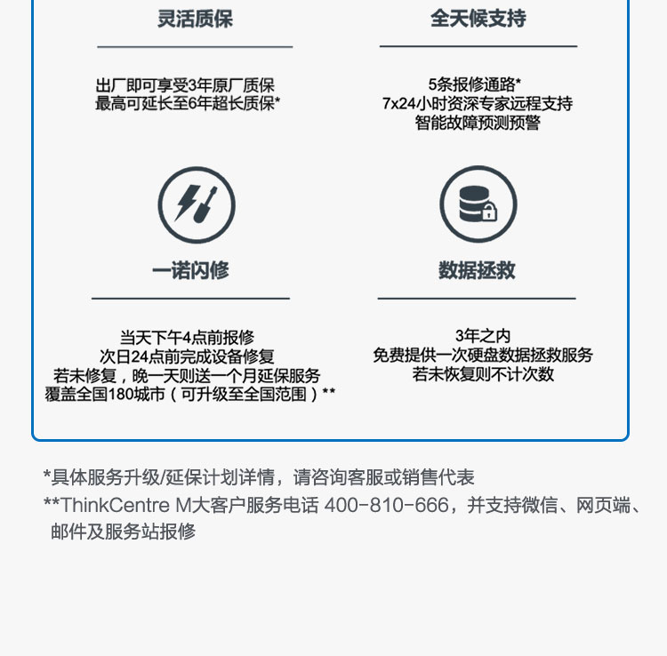 聯想ThinkCentre M740t 臺式機
