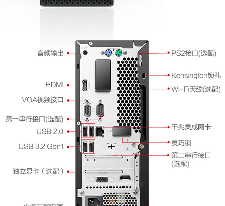 聯想ThinkCentre M750e 臺式機