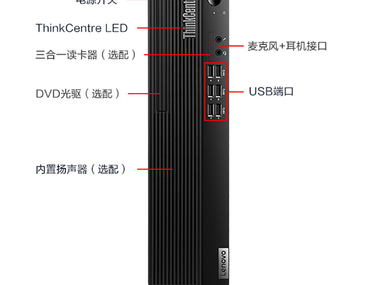 聯想ThinkCentre M750s 銀行型 臺式機