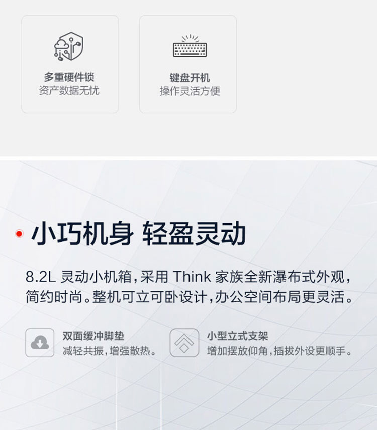 聯想ThinkCentre M950s 臺式機