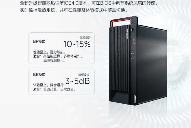 聯想ThinkCentre M950t 臺式機