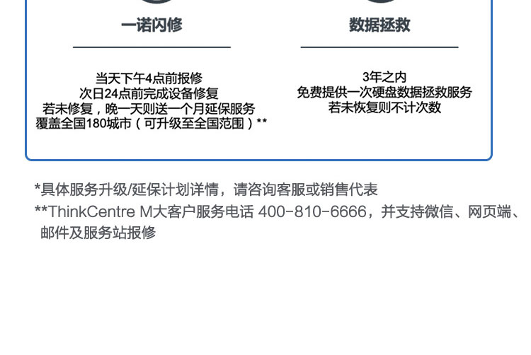 聯想ThinkCentre M950t 臺式機
