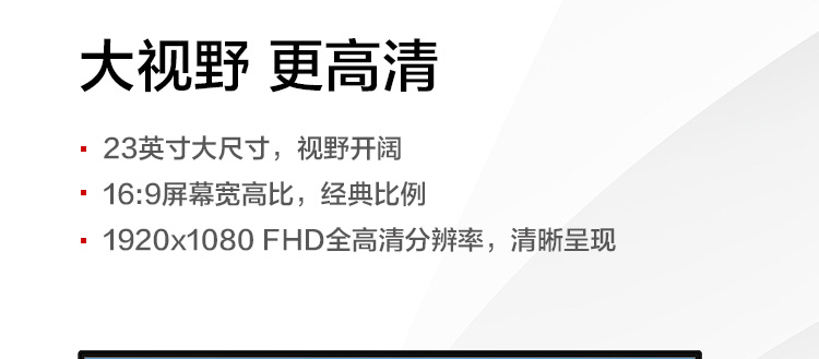 聯想ThinkVision TE23-20顯示器