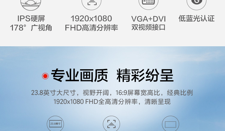 聯想ThinkVision TE24-20顯示器
