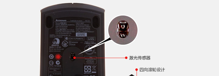 ThinkPad無線激光鼠標 (0A36193)