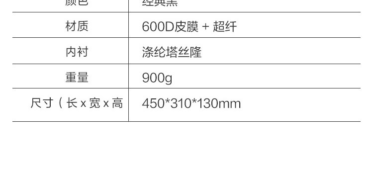 聯想尊享商務雙肩包B820 (4X41F50120)