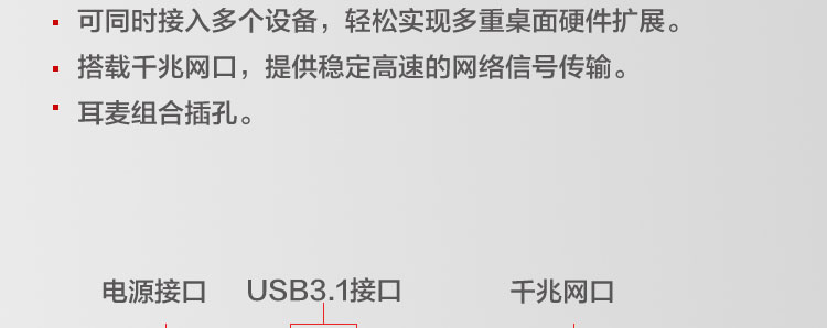 ThinkPad移動工作站230W擴展塢Gen 2 (40ANY230CN)
