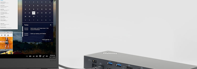 ThinkPad 第二代雷電擴展塢 (40AN0135CN)