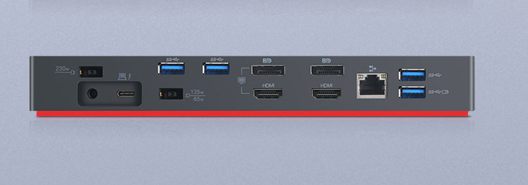 ThinkPad 第二代雷電擴展塢 (40AN0135CN)
