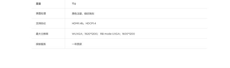 Lenovo HDMI轉VGA轉換器 (GX90Q17292)