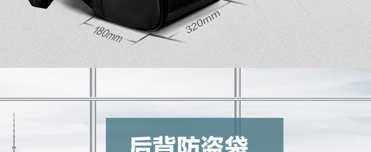 ThinkPad 商務雙肩包B600 (4X40Y41836)