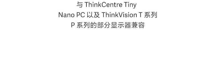 ThinkCentre Tiny/Nano 顯示器夾板支架 (4XH0Z42451)