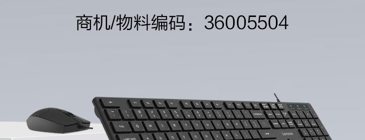 聯想USB鍵鼠套裝KM180 (36005504)