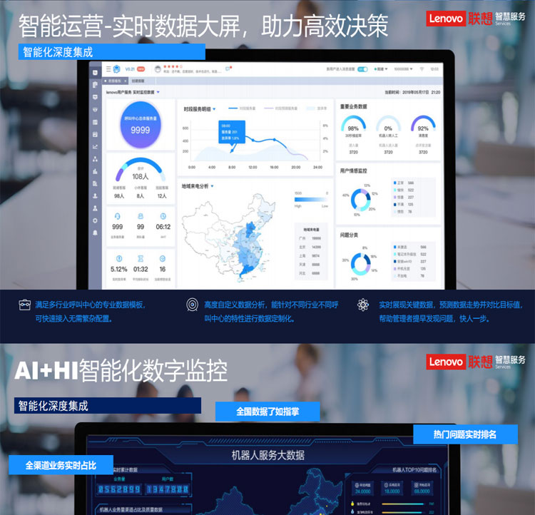 聯想專賣店推出聯想智慧客服解決方案(魔方系統)