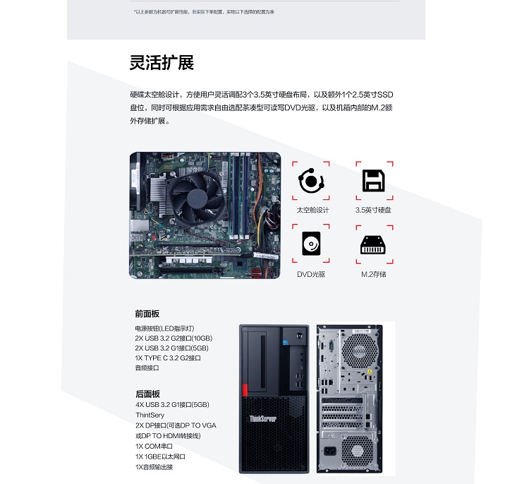 聯想TS90X塔式服務器