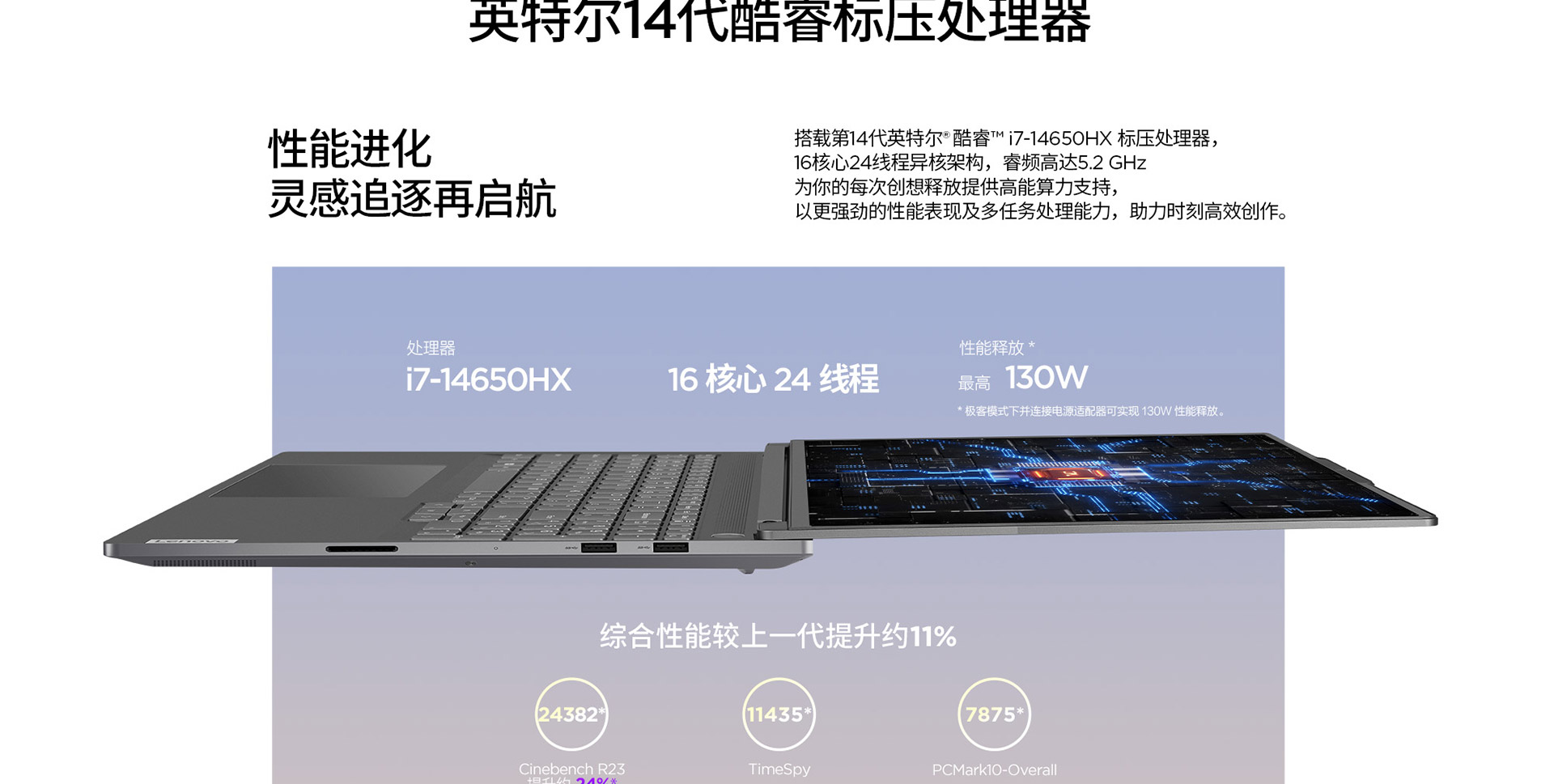 聯想筆記本ThinkBook 16p 2024 AI本 元啟版