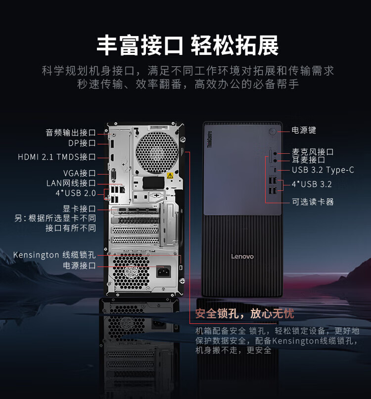 聯想ThinkCentre P900c 黑神話·悟空設計電腦