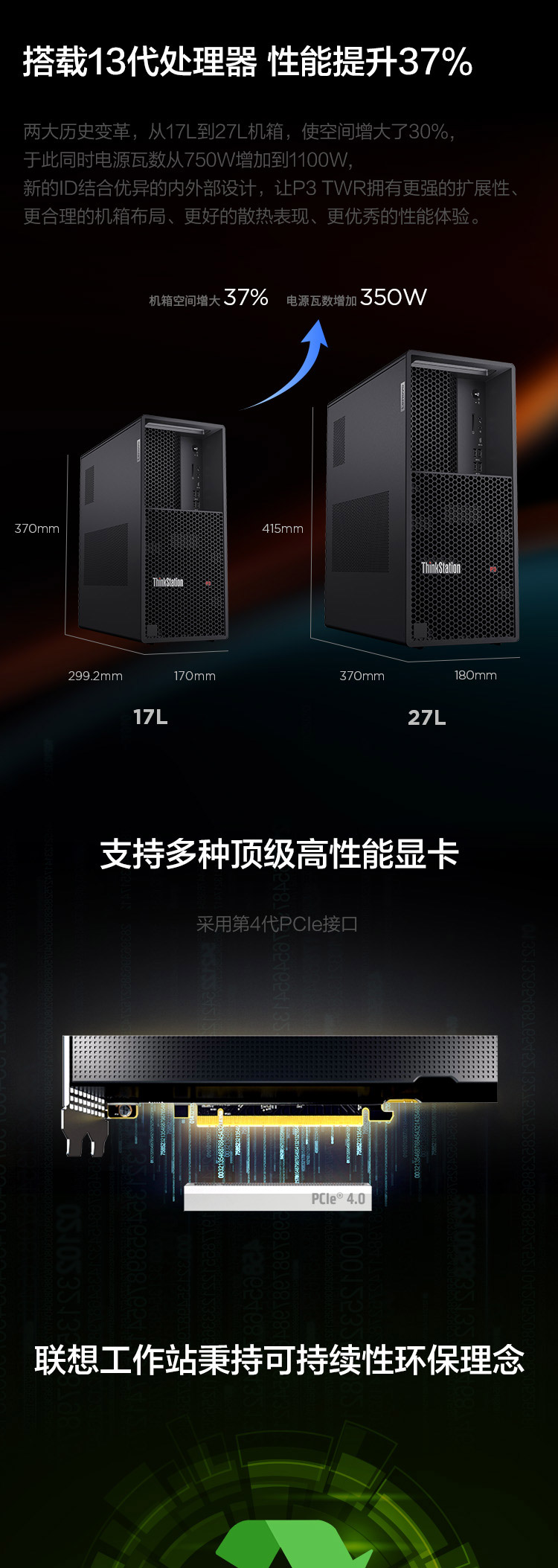 聯想工作站ThinkStation P3 