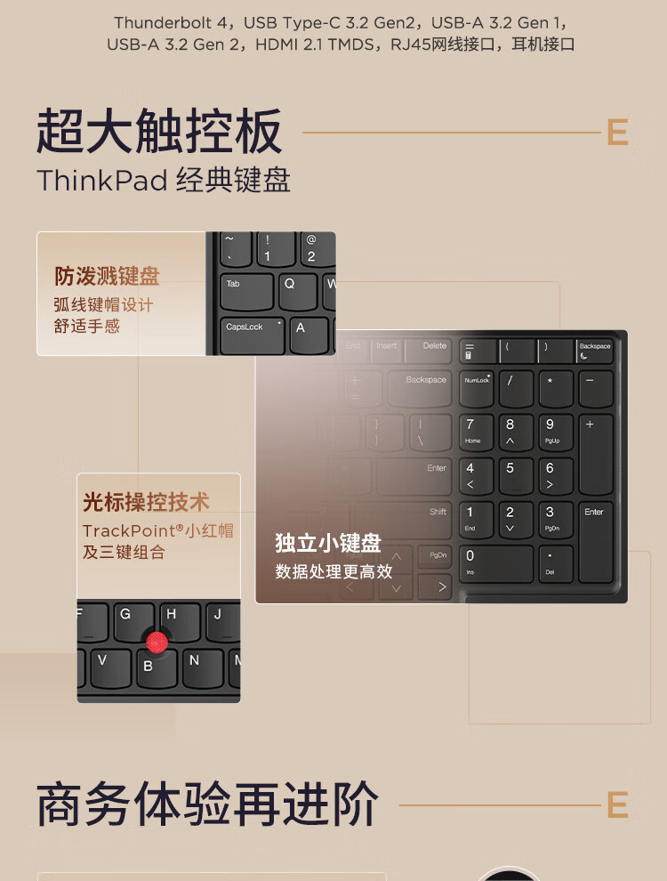 聯想筆記本ThinkPad E16 AI