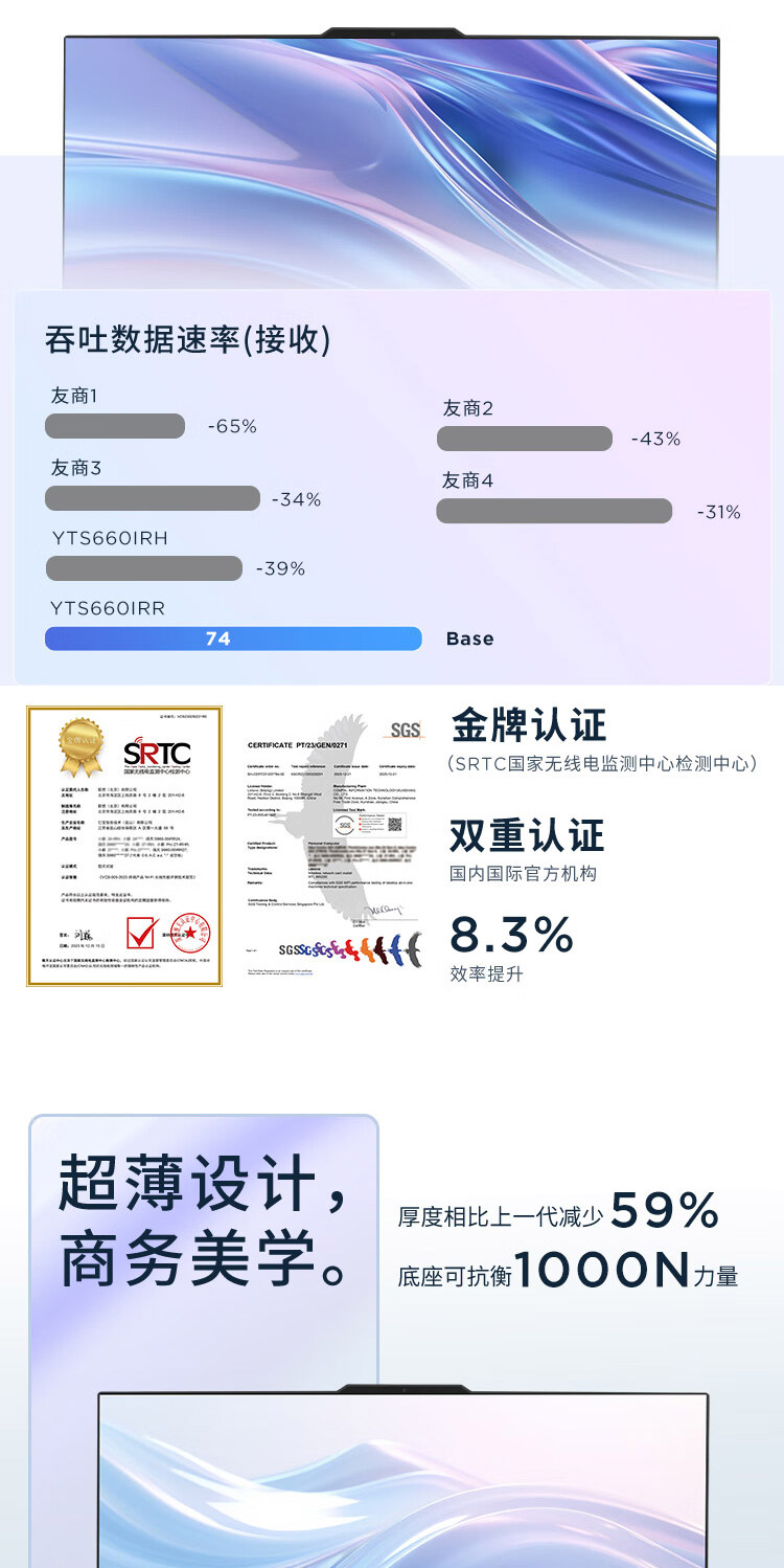 聯想揚天一體機S660